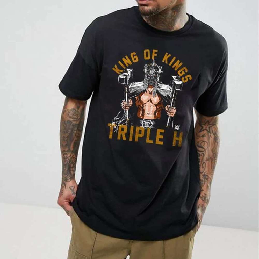 Triple H Wwe Star Retire T Shirt Wwe King Of Kings